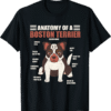 Anatomy of a Boston Terrier – Funny Boston Terrier Dog Lover T-Shirt